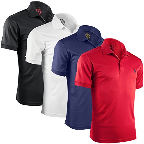 Albert Morris Mens Polo Shirts, Polo Shirts for Men, Shirts for Men, Short Sleeve Mens Shirts, American Classics, Medium