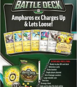 Pokemon TCG: Ampharos ex Battle Deck (Ready-to-Play 60-Card Deck)