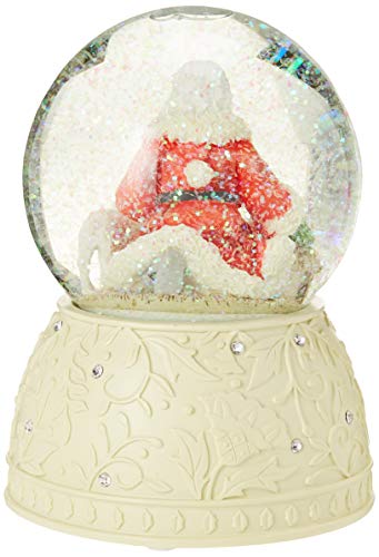 Enesco 6001401 Heart Of Christmas Silent Night Snow Globe Waterfall, 5.71", Multicolor