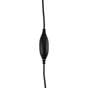 MOTDB PMLN7705AR Motorola Talkabout Two-Way Radio Throat Mic Headset with Ptt/Vox, Black