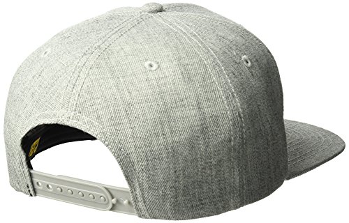 Caterpillar Men's Sheridan Flat Bill Cap, Heather Grey, One Size