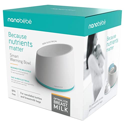 Nanobebe Smart Warming Bowl in Teal