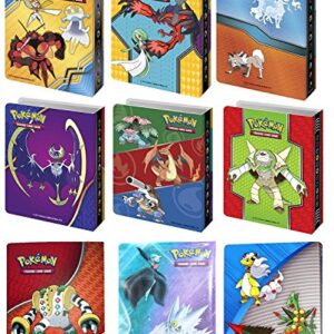 Pokemon TCG: Bundle of 4 Mini Album Binders for Pokemon Cards | Each Binder Includes Clear Plastic Sleeves for 60 Cards