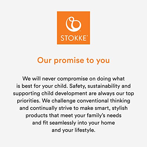 Stokke Steps Chair Cushion - Jade Twill - Add Softness & Personality to Stokke Steps Chair - Non-Slip, Functional & Stylish - Machine Washable - Fits All Stokke Steps Chairs