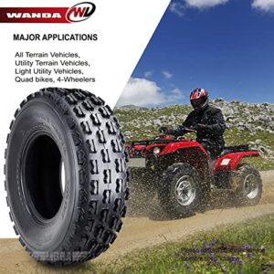 Set 4 Wanda Sport ATV tires 22x7-10 22x7x10 Front & 20x11-9 20x11x9 Rear