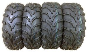 full set 04-17 honda fourtrax rancher trx400 420 atv tires 24x8-12 & 24x10-11