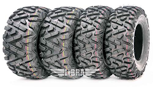 Set 4 WANDA ATV tires 23x8-11 & 24x9-11 for 88-00 Honda TRX300 4x4 P350