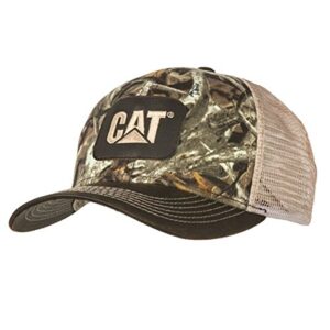 bd&a caterpillar cat equipment next camo snapback mesh hunting cap/hat