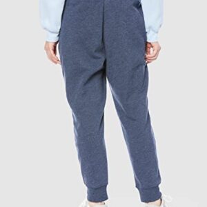 Amazon Essentials Women's French Terry Fleece Jogger Sweatpant (Available in Plus Size), Navy Heather, Small