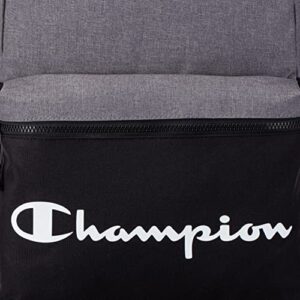 Champion unisex adult Manuscript Backpacks, Heather Grey, One Size US