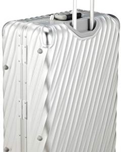 TUMI 19 Degree Aluminum Extended Trip Expandable Packing Suitcase, Silver, One Size