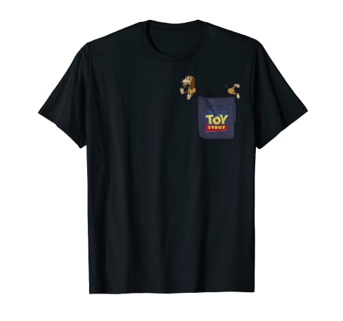 Disney Pixar Toy Story Slinky Dog Pocket Graphic T-Shirt T-Shirt