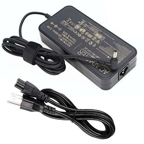 120W 19V 6.32A Power Adapter PA-1121-28 A15-120P1A AC Power Charger Compatible Asus ROG GL502VT GL502V GL502 GL502VT-DS71 N750 N500 G50 N53S N55 Gaming Laptop