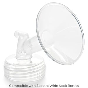 Spectra - Wide Breast Shield Set for Breast Milk Pumps - Small 20 mm