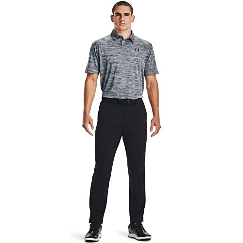 Under Armour Mens Performance 2.0 Golf Polo , Steel (035)/Black , X-Large