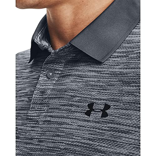 Under Armour Mens Performance 2.0 Golf Polo , Steel (035)/Black , X-Large