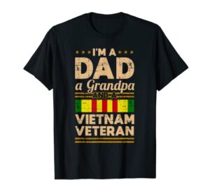 dad grandpa vietnam veteran vintage shirt men's gift t-shirt