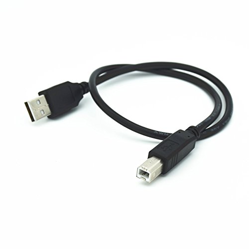 USB Printer Cable USB Type B Male to A Male USB 2.0 Cable for Canon Epson HP ZJiang Label Printer DAC USB Printer 30cm 50cm 1.5m,30CM