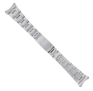 ewatchparts 19mm oyster watch band solid stainless steel bracelet compatible with 78350 7835 rolex 34mm