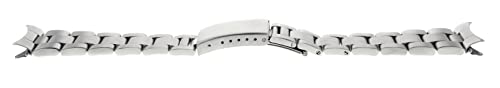 Ewatchparts 19MM OYSTER WATCH BAND SOLID STAINLESS STEEL BRACELET COMPATIBLE WITH 78350 7835 ROLEX 34MM