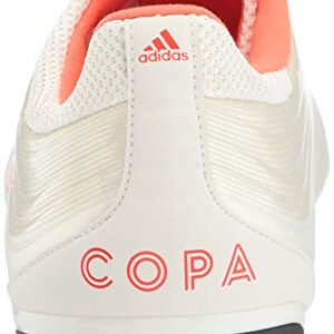 adidas Men's Copa 19.3 Firm Ground, Off White/Solar red/Black, 7 M US