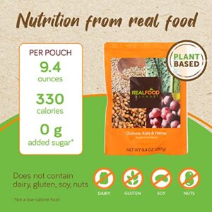 Real Food Blends Variety Pack - Pureed Food Meal for Feeding Tubes, 9.4 oz Pouch (Pack of 12 Pouches)