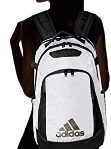 adidas 5-Star Team Backpack, White/Black, One Size