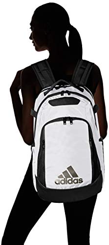 adidas 5-Star Team Backpack, White/Black, One Size