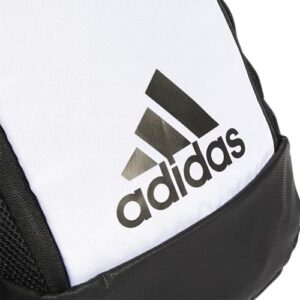 adidas 5-Star Team Backpack, White/Black, One Size