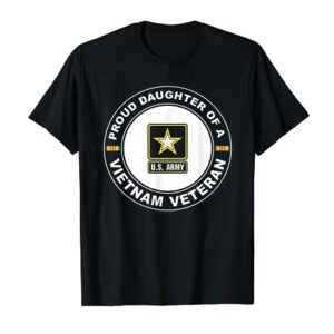 Proud Daughter Of A Vietnam Veteran - 4th Of July Tshirt