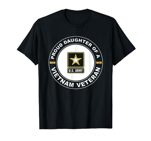 Proud Daughter Of A Vietnam Veteran - 4th Of July Tshirt