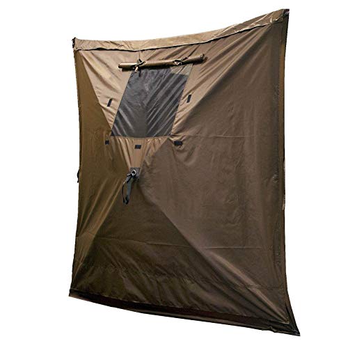 CLAM Quick-Set Traveler 6' x 6' Portable Pop-Up Outdoor Camping Gazebo Screen Tent Canopy Shelter and Carry Bag with 3 Wind and Sun Panels Accessory