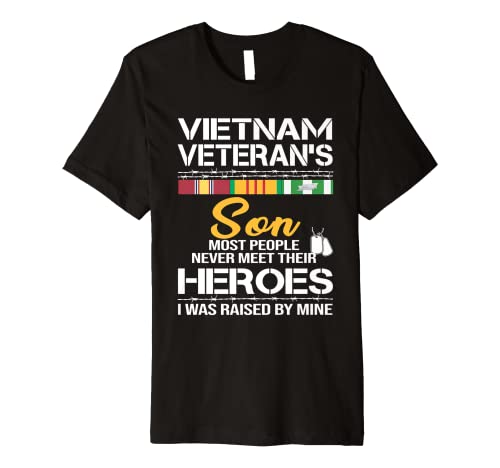 Vietnam Veteran's Son T Shirt | Vietnam Vet Tee Premium T-Shirt