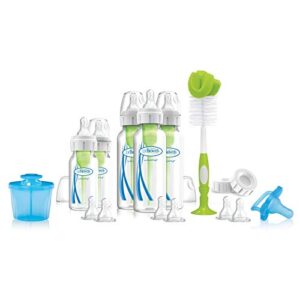 dr. brown's options153; complete baby bottle gift set clear