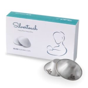 the original silver nursing cups - nipple shields for nursing newborn - nipple covers breastfeeding - newborn essentials must haves - 925 silver