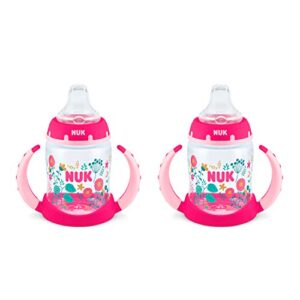 nuk learner cup, 5oz, 2-pack, flamingo