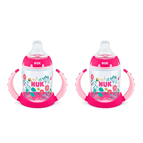 NUK Learner Cup, 5oz, 2-Pack, Flamingo