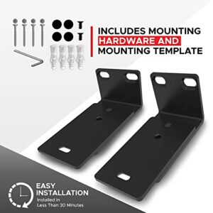 Soundbar 300/500/600/700/900, TV Speaker & Soundtouch 300 Adjustable Wall Mount Kit, Black, for Bose Sound bar Smart 300, 500, 600, 700, 900, Mounting Bracket