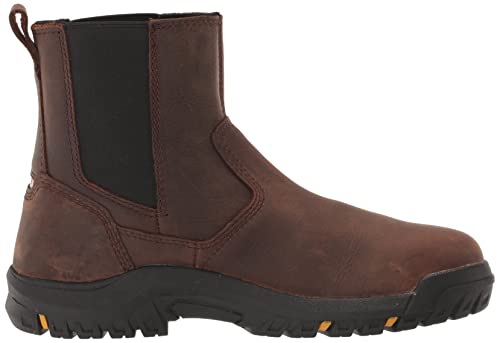 Cat Footwear Men's Wheelbase Steel Toe Work Boot, Clay, 10.5 Wide