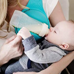 The Beebo Hands Free Baby Bottle Holder, Upgraded – New and Improved, Teal – Suitable for Most Bottle Sizes, Enhance Feeding Time for Parents and Caregivers| Anti Slip