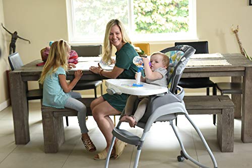 Babaste Baby Bottle Holder | Hands-Free Feeding That Improves Hand Eye Coordination, and Motor Skills | Keep Bottles Secure & Off The Floor | Color: Gray