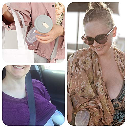 Haakaa Manual Breast Pump with Base 4 Fl Oz/100ml+Lid