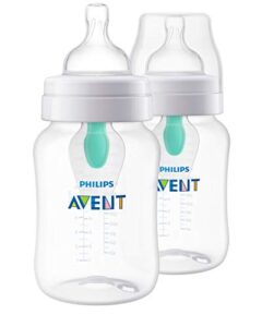 philips avent anti-colic baby bottle with airfree vent, scf403/24