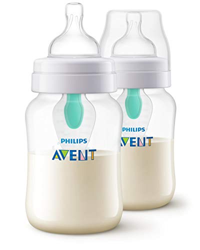 Philips Avent Anti-Colic Baby Bottle with AirFree Vent, SCF403/24