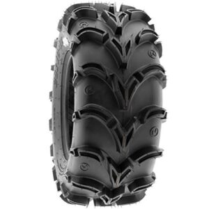 Pair of 2 SunF A050 AT 27x11-14 ATV UTV Deep Mud Terrain Tires, 6 PR, Tubeless