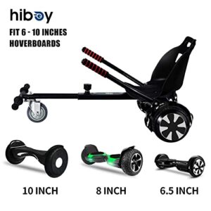 Hiboy HC-01 Hoverboard Kart Seat Attachment Accessory for 6.5" 8" 10" Two Wheel Self Balancing Scooter