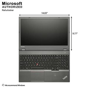 Lenovo ThinkPad T540P 15.6" Laptop, Core i5-4300M 2.6GHz, 16GB Ram, 500GB SSD, DVDRW, Windows 10 Pro 64bit (Renewed)