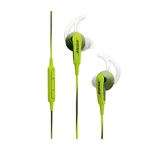 Bose SoundSport In-Ear Headphones For Apple Devices (741776-0030) - Energy Green (Renewed)