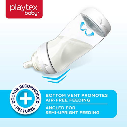 Playtex Baby VentAire Newborn Gift Set, Includes Anti-Colic Feeding Essentials to Meet Your Baby's Growing Needs