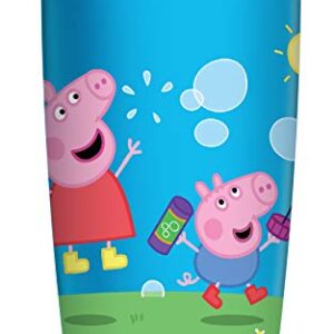 Playtex Sipsters Stage 2 360 Degree Peppa Pig Spill-Proof, Leak-Proof, Break-Proof Spoutless Cup for Girls, 10 Ounce - 2 Piece Cup with lid